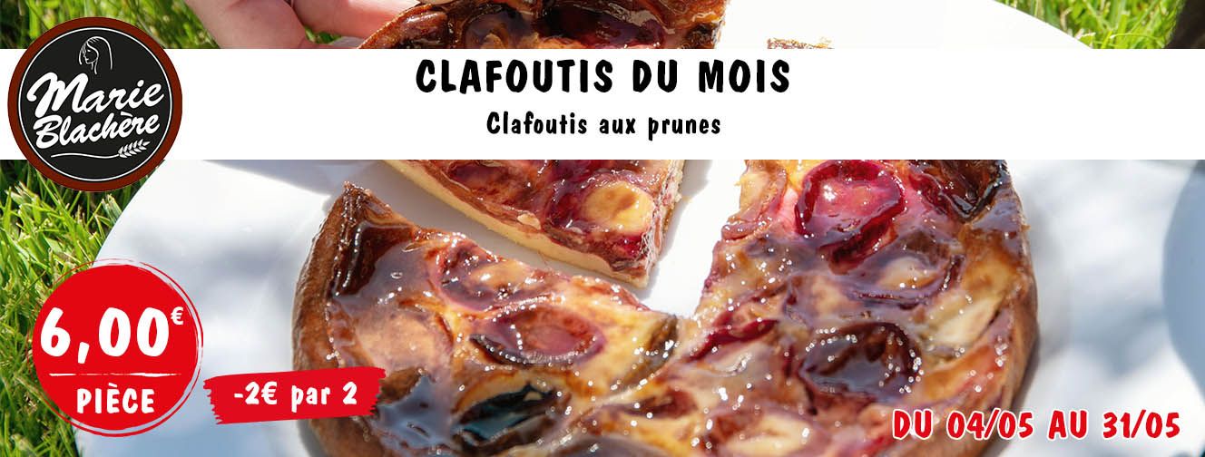 CLAFOUTIS DU MOIS