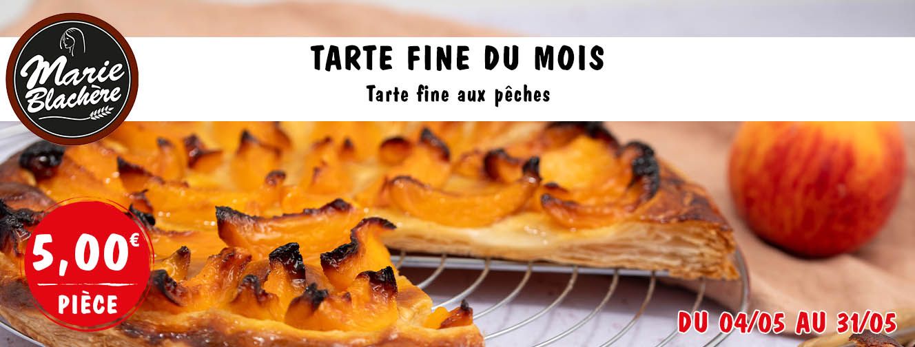 TARTE FINE DU MOIS