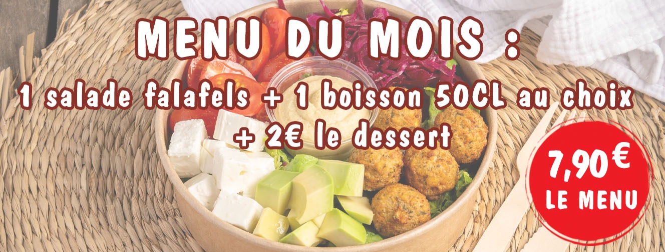 Menu du mois 