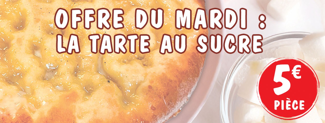 TARTE AU SUCRE