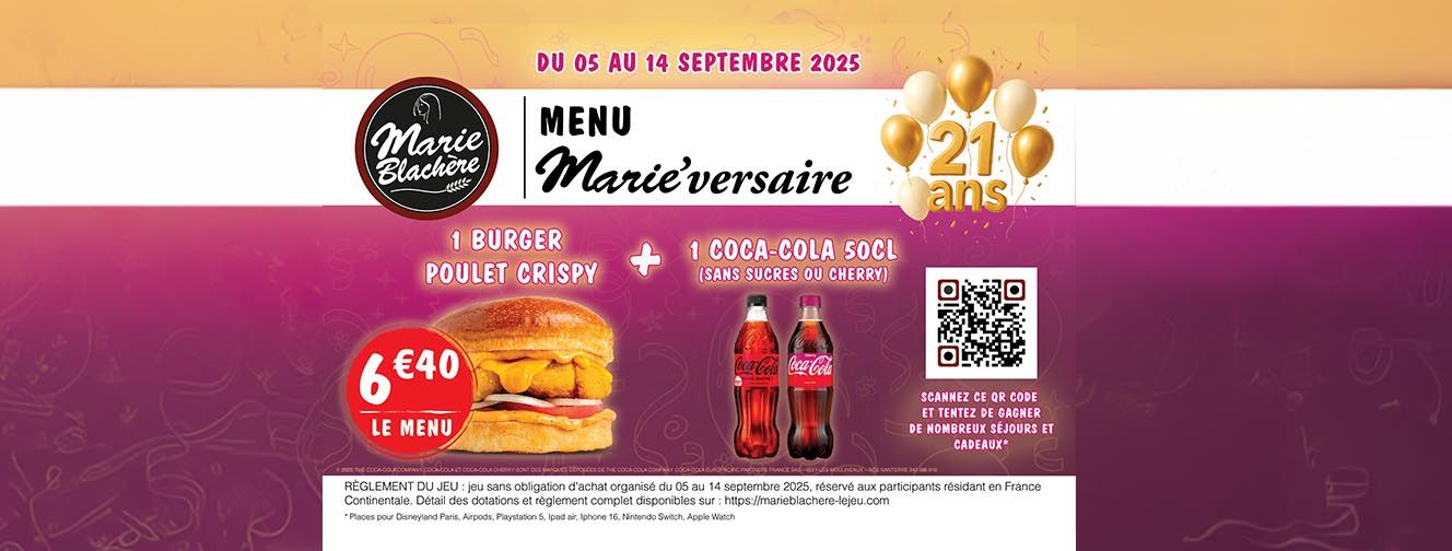 OFFRE MARIE'VERSAIRE 3