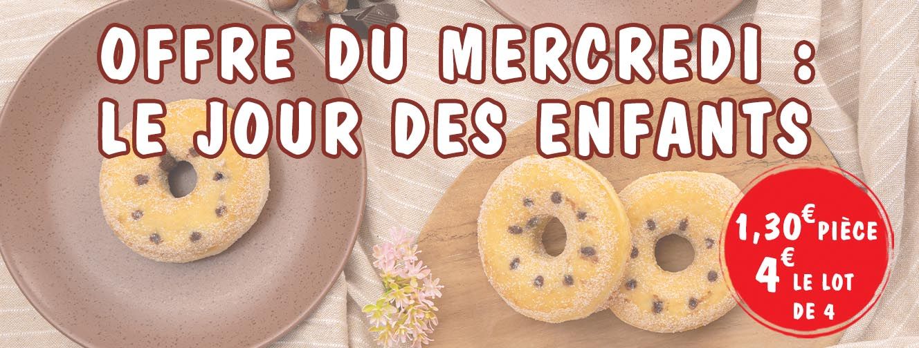 OFFRE DU MERCREDI : 