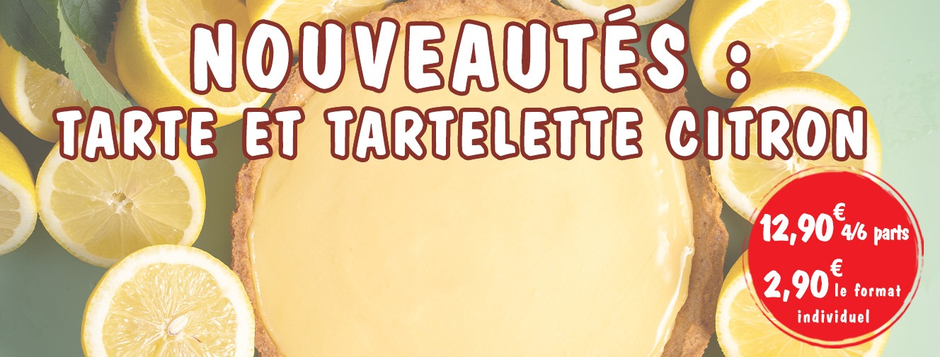 TARTE ET TARTELETTE CITRON 