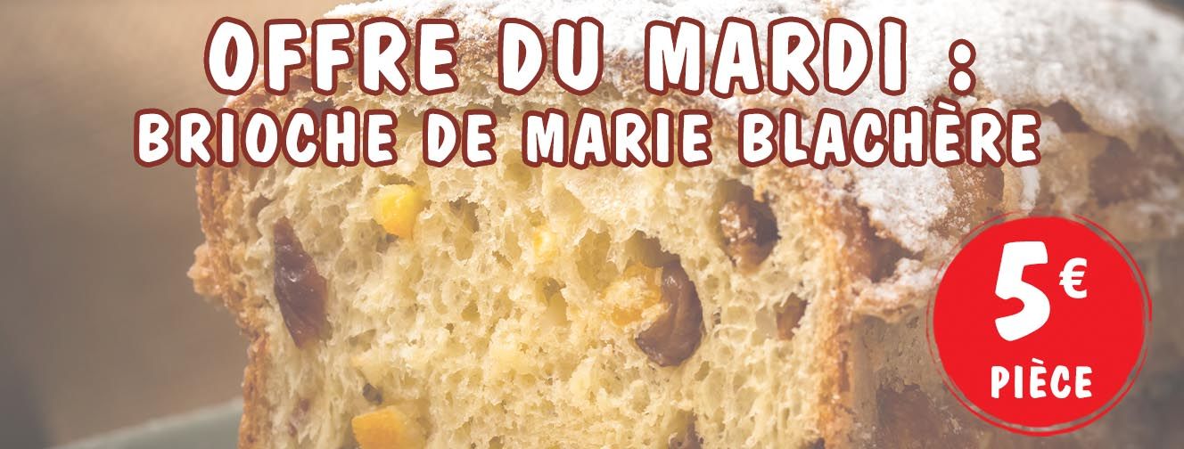 OFFRE DU MARDI : 